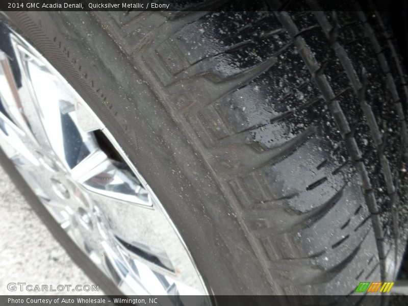 Quicksilver Metallic / Ebony 2014 GMC Acadia Denali