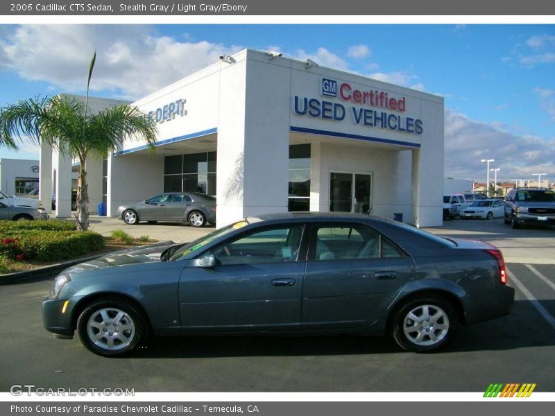 Stealth Gray / Light Gray/Ebony 2006 Cadillac CTS Sedan