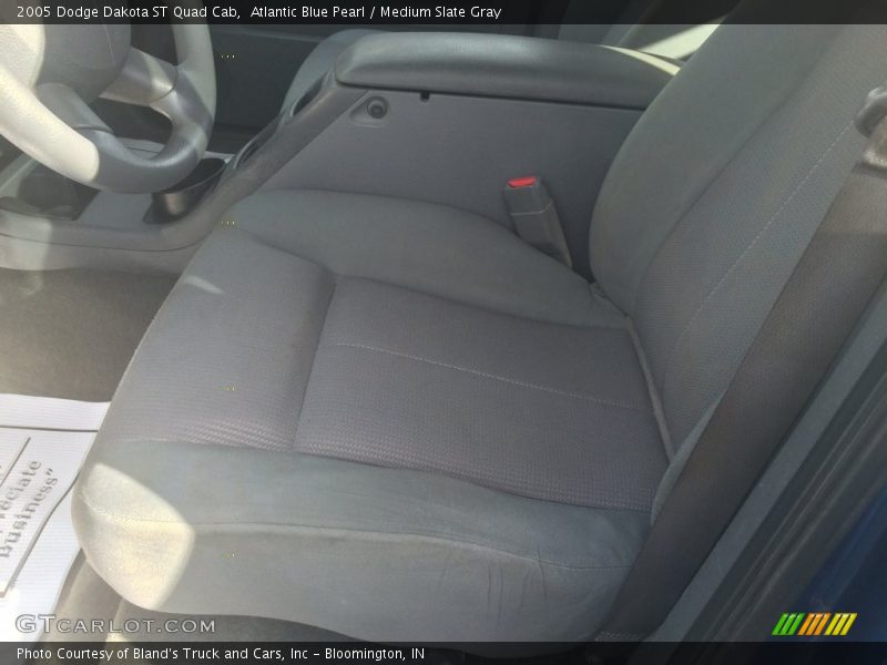 Atlantic Blue Pearl / Medium Slate Gray 2005 Dodge Dakota ST Quad Cab
