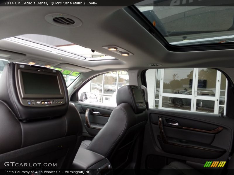 Quicksilver Metallic / Ebony 2014 GMC Acadia Denali