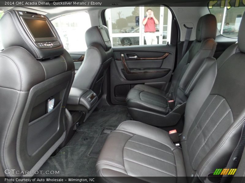 Quicksilver Metallic / Ebony 2014 GMC Acadia Denali