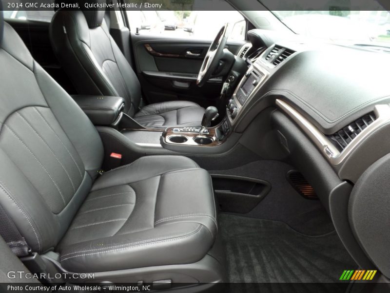 Quicksilver Metallic / Ebony 2014 GMC Acadia Denali