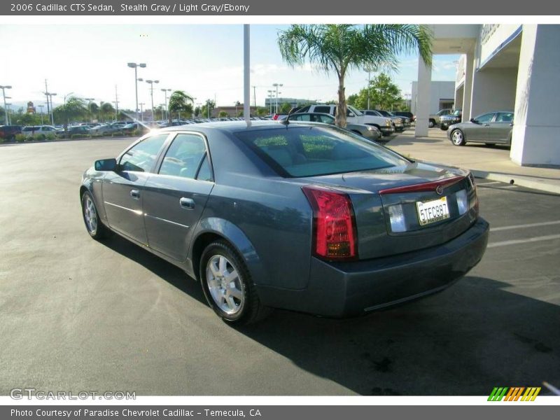 Stealth Gray / Light Gray/Ebony 2006 Cadillac CTS Sedan
