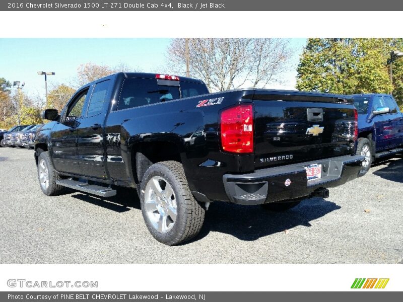 Black / Jet Black 2016 Chevrolet Silverado 1500 LT Z71 Double Cab 4x4