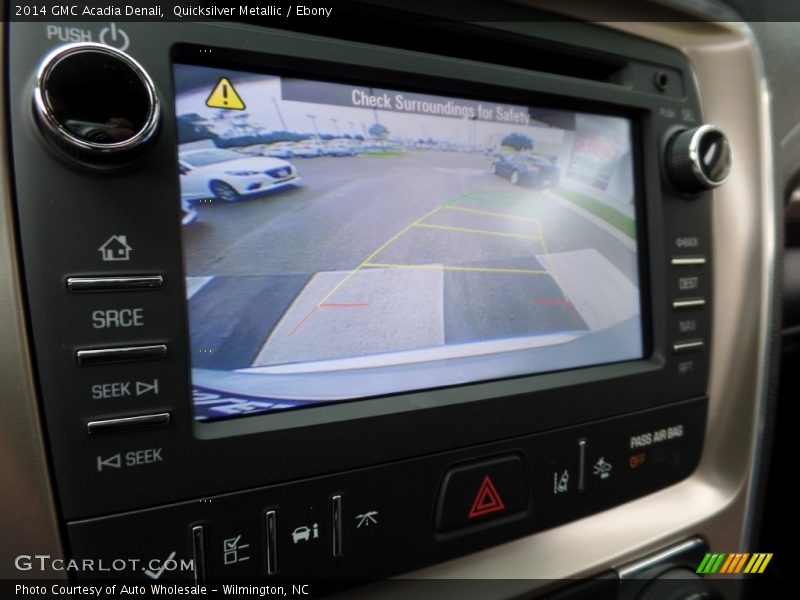Quicksilver Metallic / Ebony 2014 GMC Acadia Denali