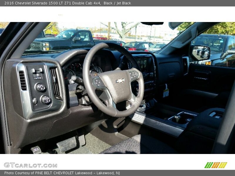 Black / Jet Black 2016 Chevrolet Silverado 1500 LT Z71 Double Cab 4x4