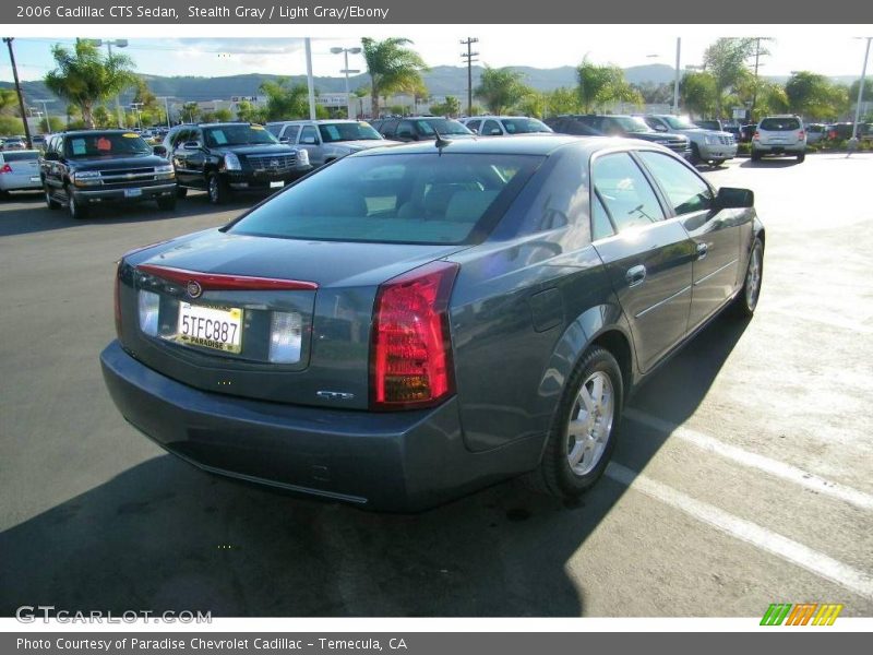 Stealth Gray / Light Gray/Ebony 2006 Cadillac CTS Sedan