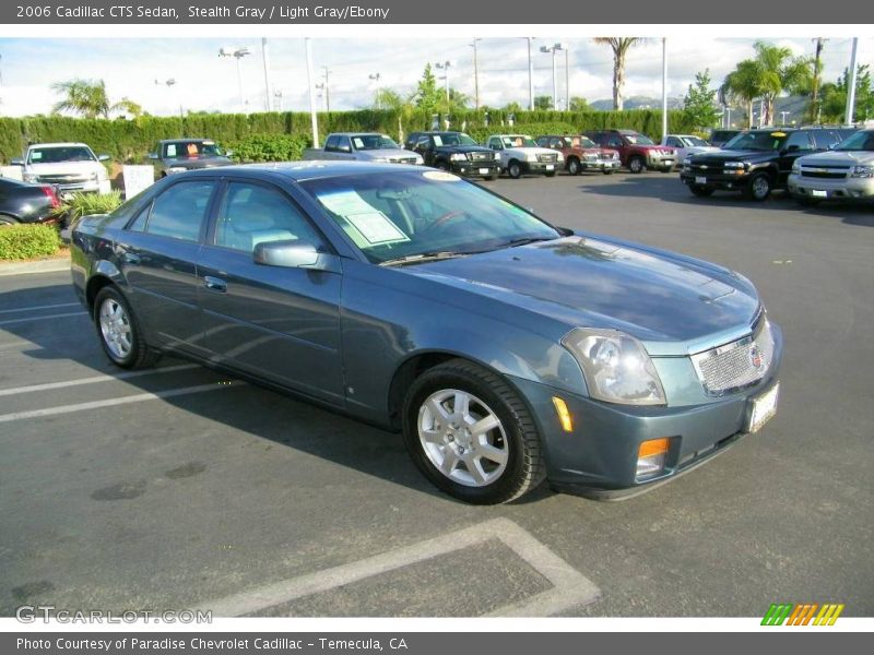 Stealth Gray / Light Gray/Ebony 2006 Cadillac CTS Sedan