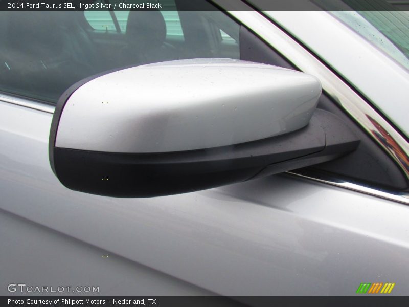 Ingot Silver / Charcoal Black 2014 Ford Taurus SEL