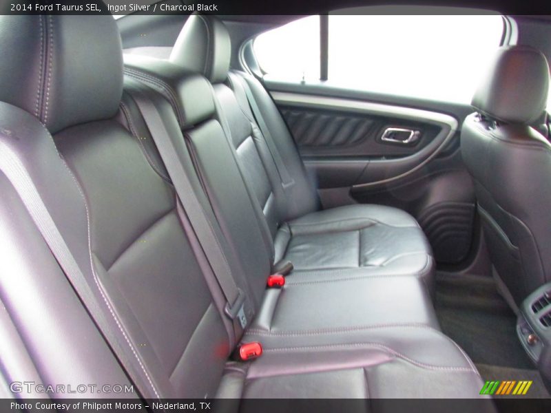 Ingot Silver / Charcoal Black 2014 Ford Taurus SEL