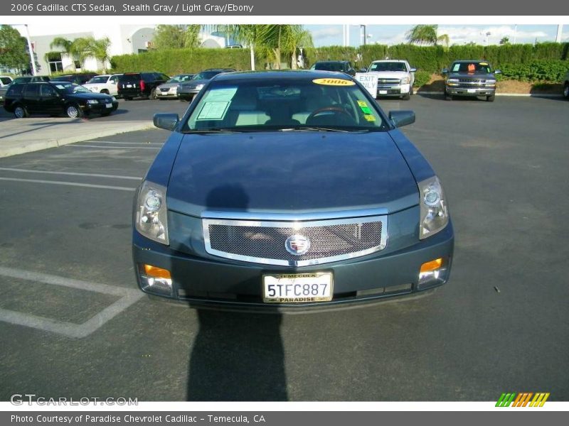 Stealth Gray / Light Gray/Ebony 2006 Cadillac CTS Sedan