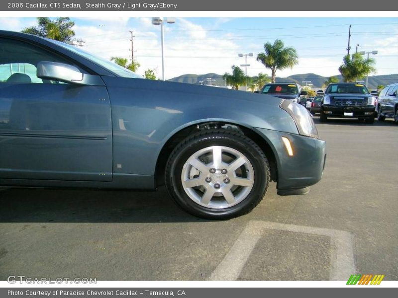 Stealth Gray / Light Gray/Ebony 2006 Cadillac CTS Sedan