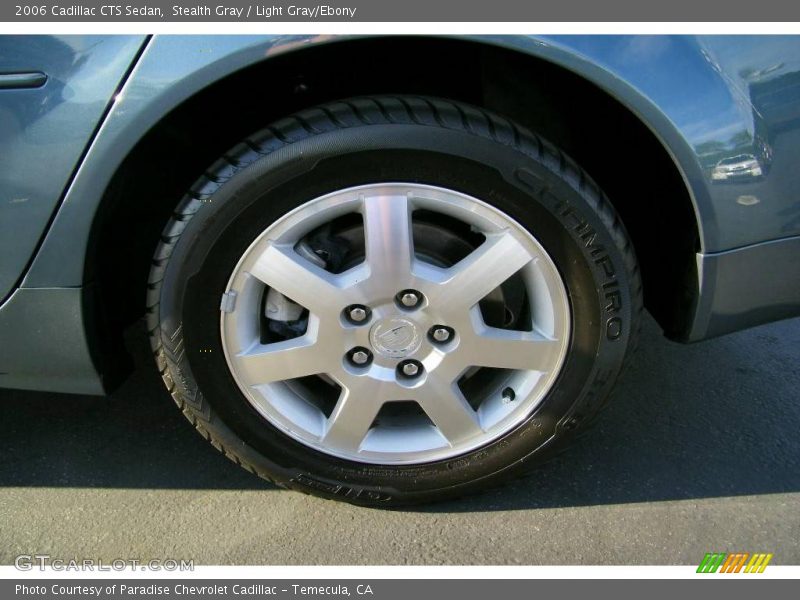Stealth Gray / Light Gray/Ebony 2006 Cadillac CTS Sedan