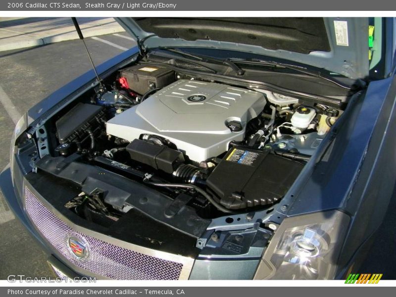 Stealth Gray / Light Gray/Ebony 2006 Cadillac CTS Sedan