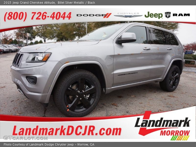 Billet Silver Metallic / Black 2015 Jeep Grand Cherokee Altitude