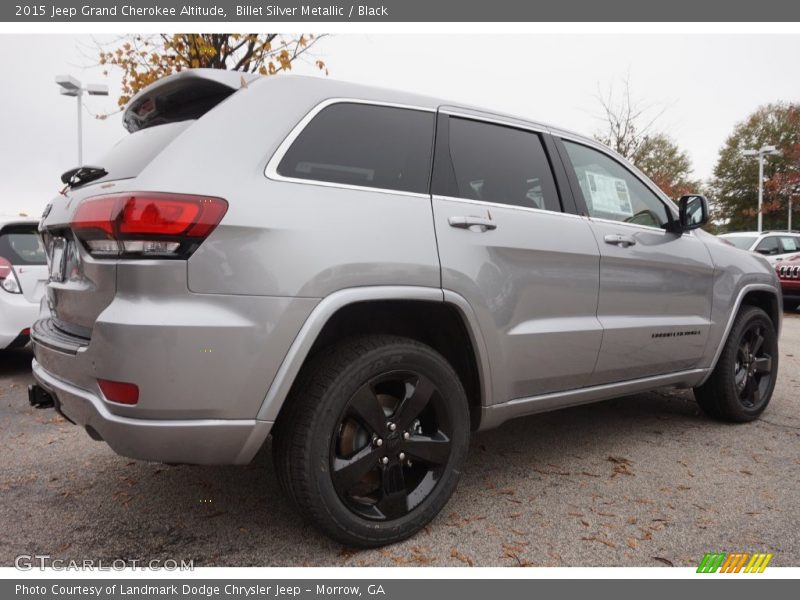 Billet Silver Metallic / Black 2015 Jeep Grand Cherokee Altitude