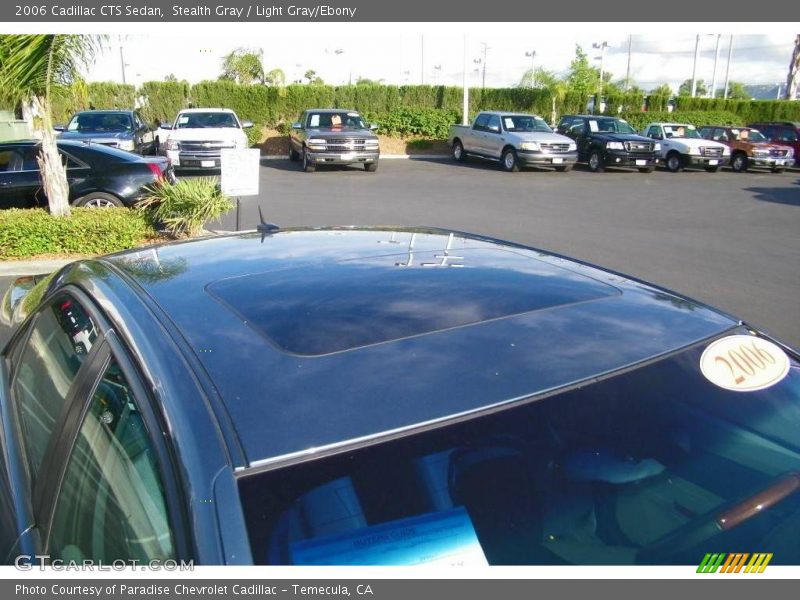 Stealth Gray / Light Gray/Ebony 2006 Cadillac CTS Sedan