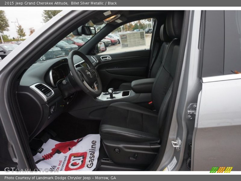 Billet Silver Metallic / Black 2015 Jeep Grand Cherokee Altitude