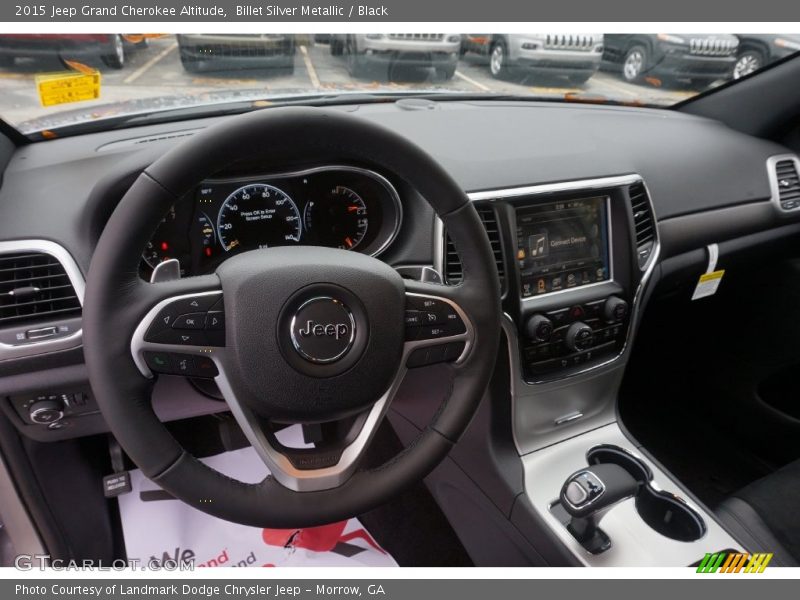 Billet Silver Metallic / Black 2015 Jeep Grand Cherokee Altitude