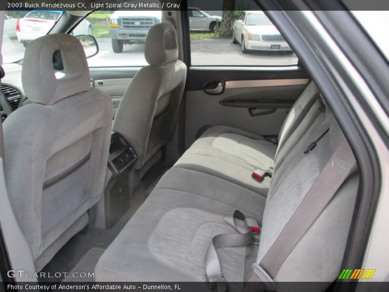 Light Spiral Gray Metallic / Gray 2003 Buick Rendezvous CX