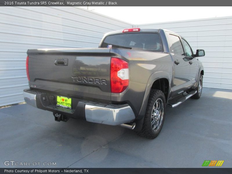 Magnetic Gray Metallic / Black 2016 Toyota Tundra SR5 CrewMax