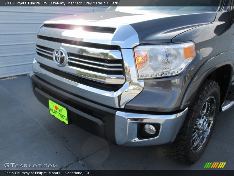 Magnetic Gray Metallic / Black 2016 Toyota Tundra SR5 CrewMax