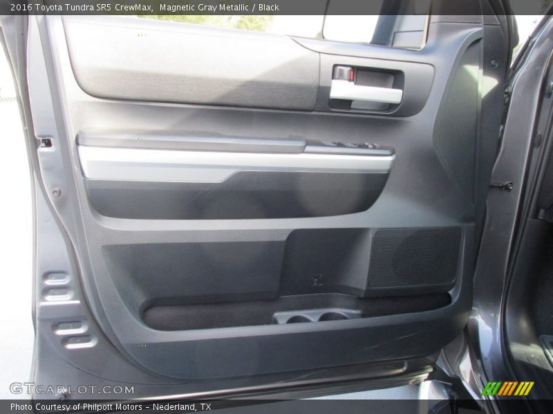 Magnetic Gray Metallic / Black 2016 Toyota Tundra SR5 CrewMax