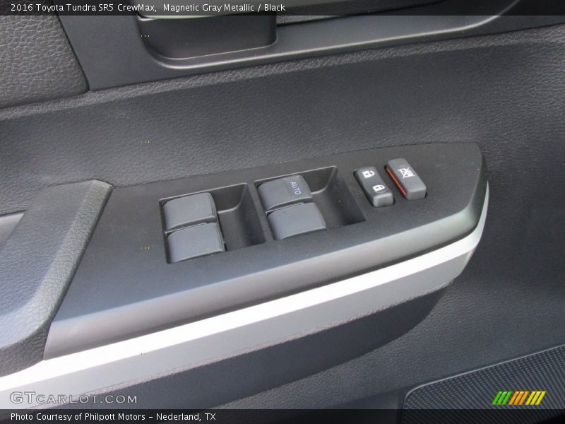 Magnetic Gray Metallic / Black 2016 Toyota Tundra SR5 CrewMax