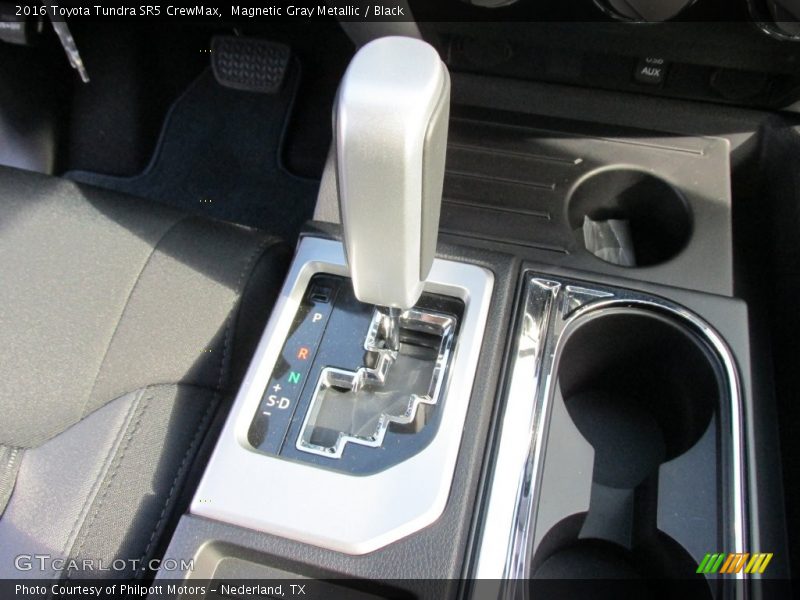 Magnetic Gray Metallic / Black 2016 Toyota Tundra SR5 CrewMax