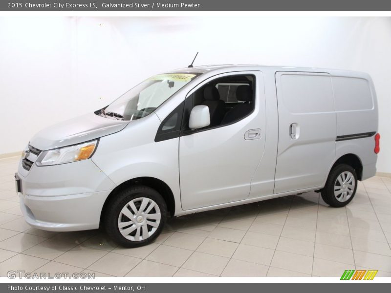 Galvanized Silver / Medium Pewter 2015 Chevrolet City Express LS