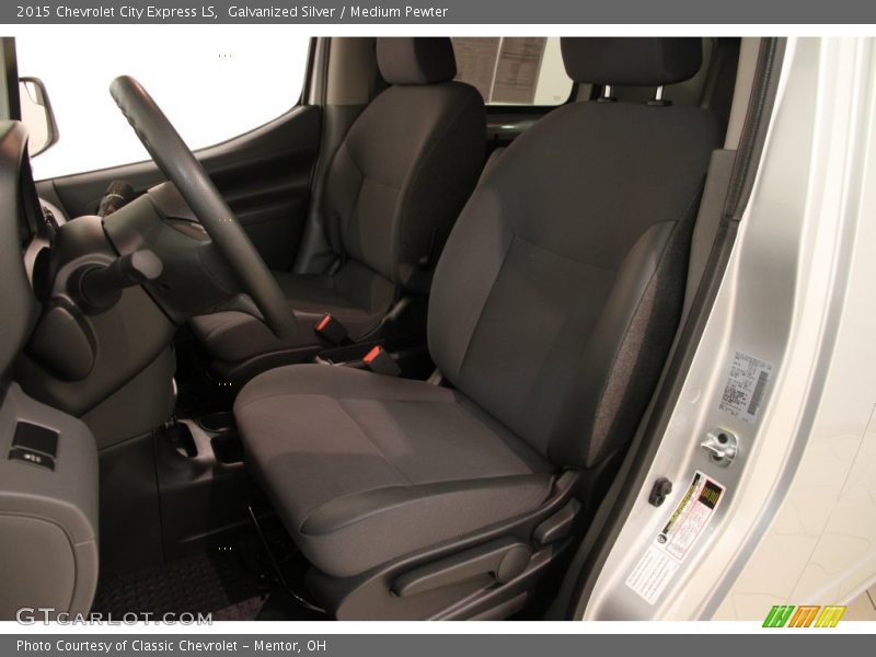 Galvanized Silver / Medium Pewter 2015 Chevrolet City Express LS