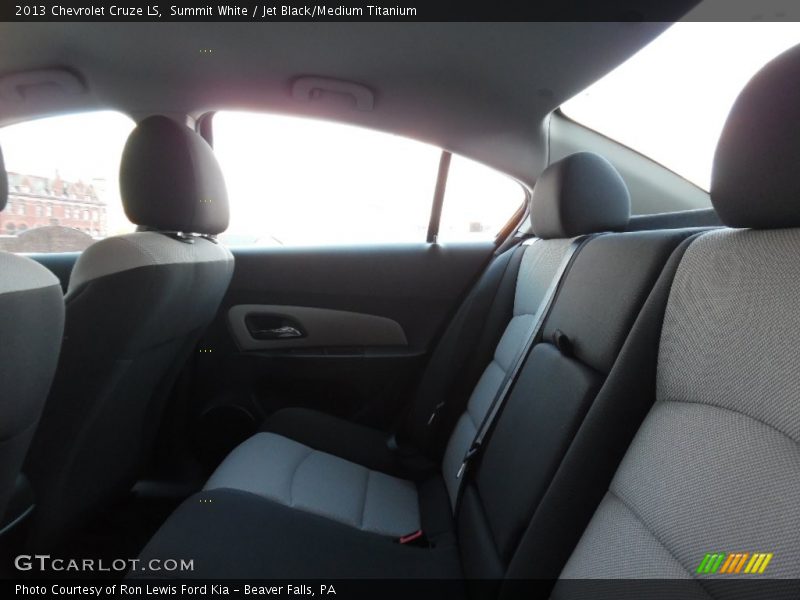 Summit White / Jet Black/Medium Titanium 2013 Chevrolet Cruze LS
