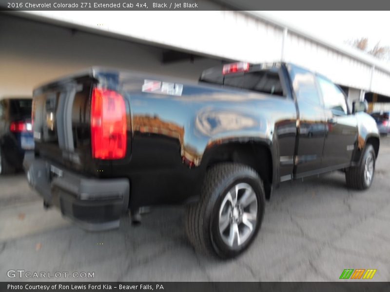 Black / Jet Black 2016 Chevrolet Colorado Z71 Extended Cab 4x4