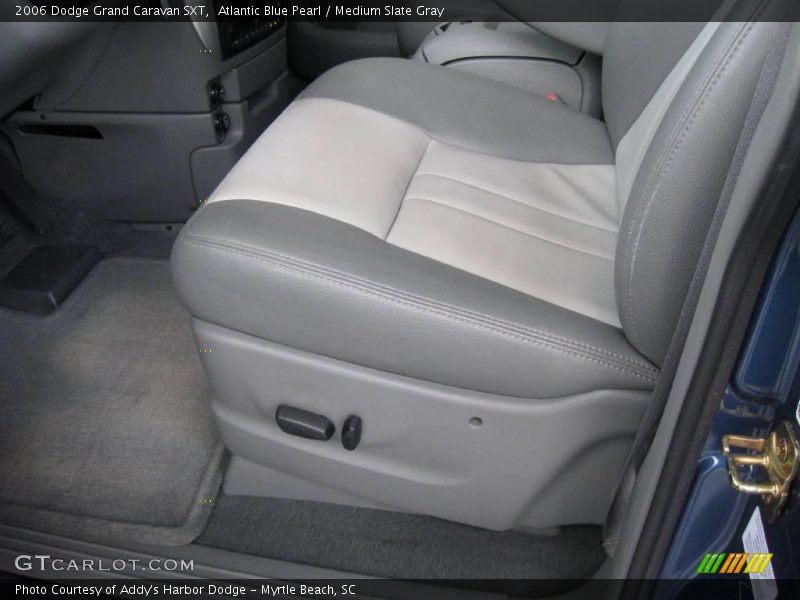 Atlantic Blue Pearl / Medium Slate Gray 2006 Dodge Grand Caravan SXT