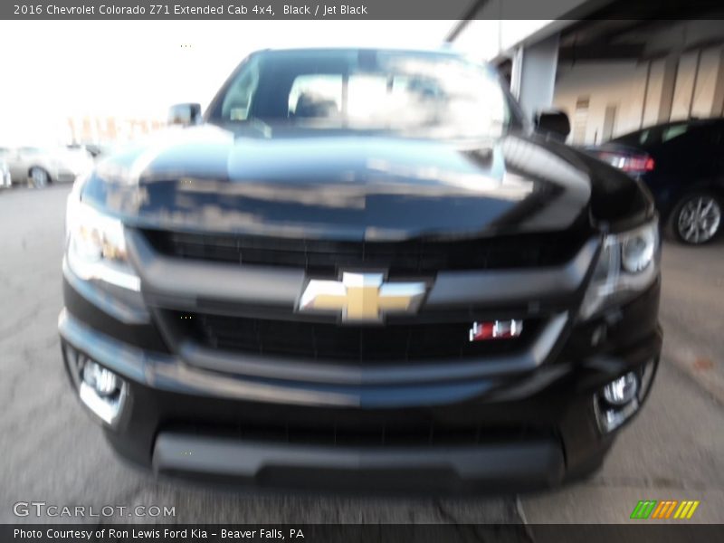 Black / Jet Black 2016 Chevrolet Colorado Z71 Extended Cab 4x4