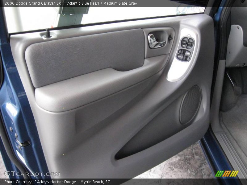 Atlantic Blue Pearl / Medium Slate Gray 2006 Dodge Grand Caravan SXT