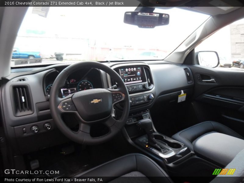Black / Jet Black 2016 Chevrolet Colorado Z71 Extended Cab 4x4