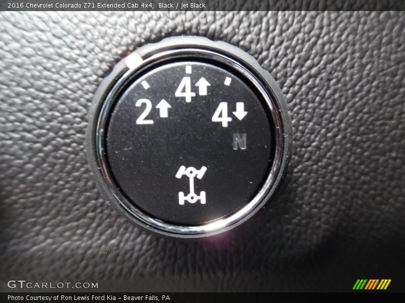 Black / Jet Black 2016 Chevrolet Colorado Z71 Extended Cab 4x4