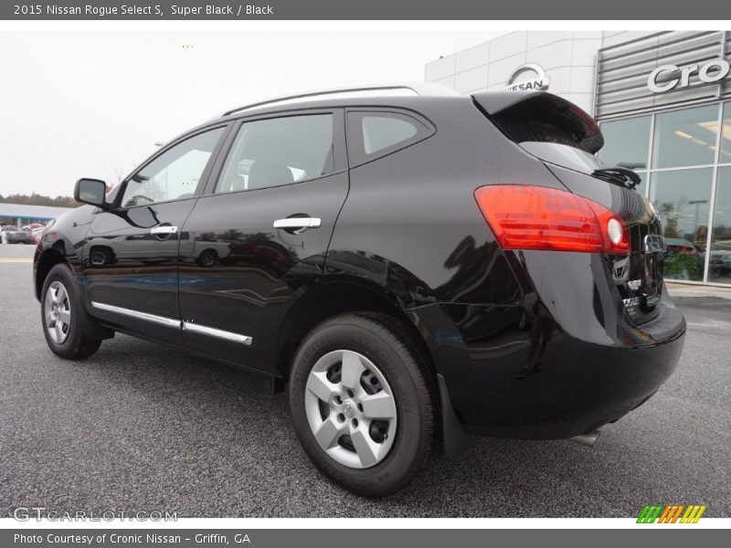Super Black / Black 2015 Nissan Rogue Select S
