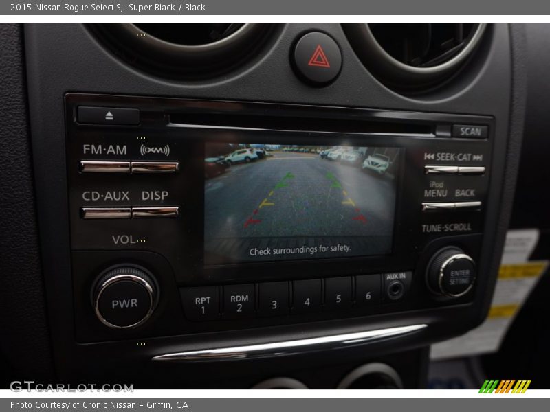 Super Black / Black 2015 Nissan Rogue Select S