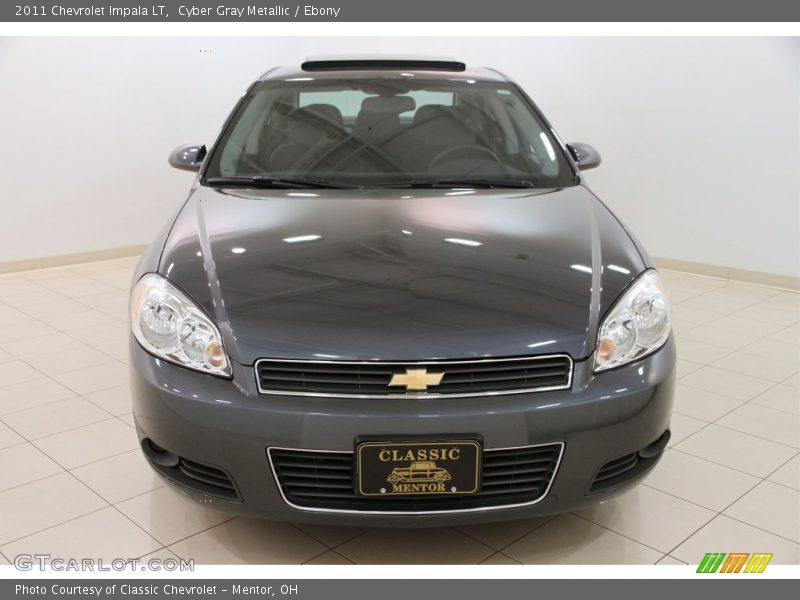 Cyber Gray Metallic / Ebony 2011 Chevrolet Impala LT