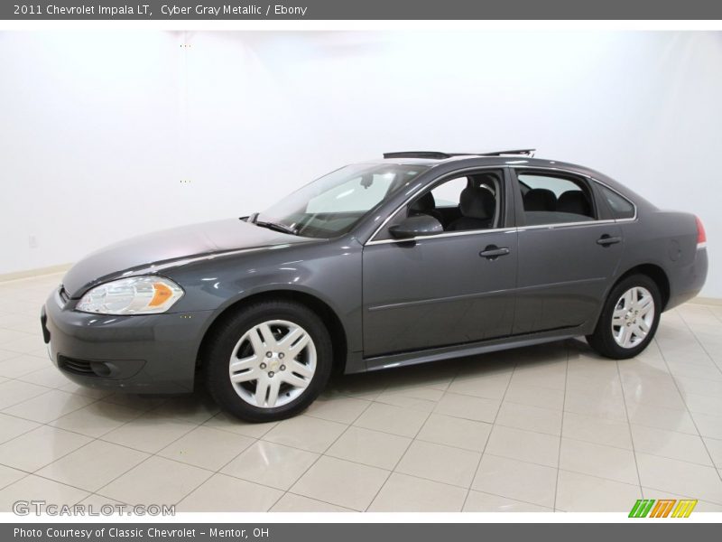 Cyber Gray Metallic / Ebony 2011 Chevrolet Impala LT