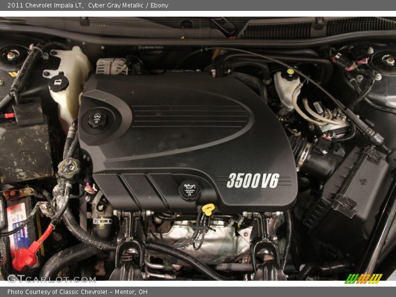 Cyber Gray Metallic / Ebony 2011 Chevrolet Impala LT