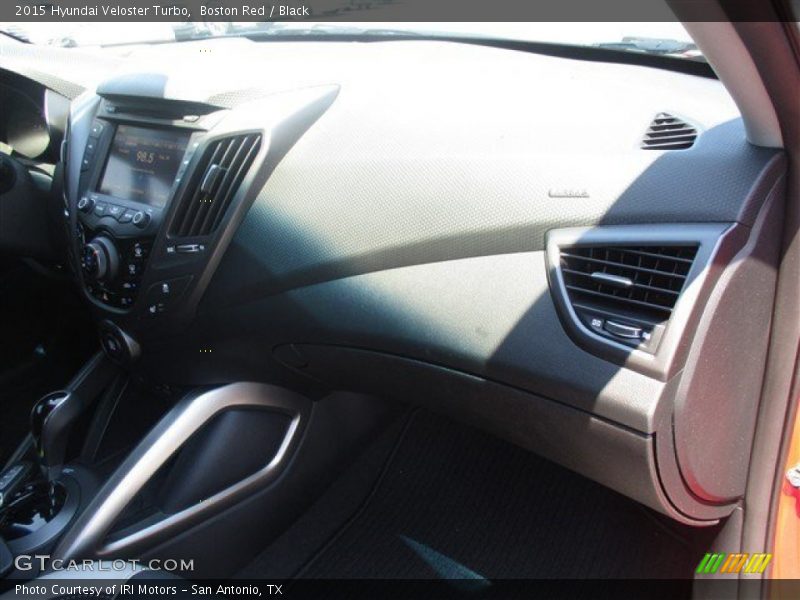 Boston Red / Black 2015 Hyundai Veloster Turbo
