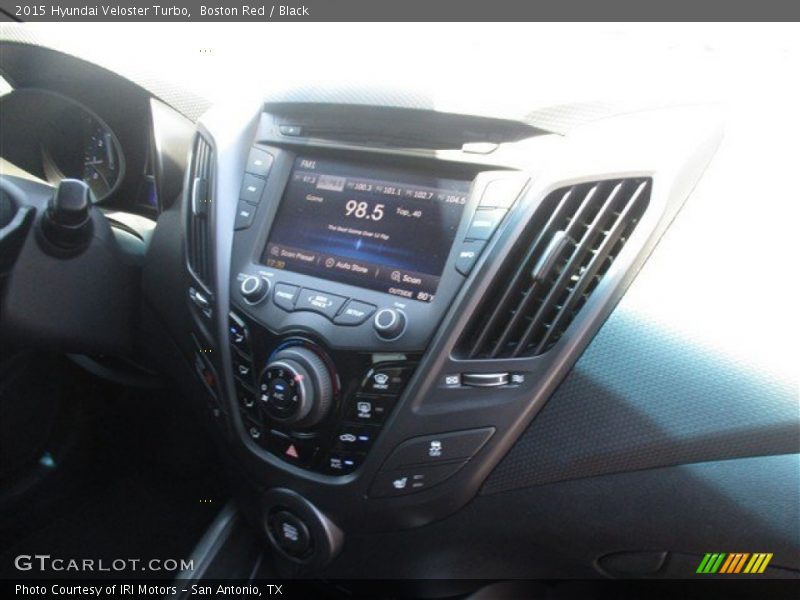 Boston Red / Black 2015 Hyundai Veloster Turbo
