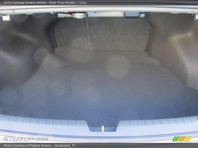 Shale Gray Metallic / Gray 2016 Hyundai Sonata Limited