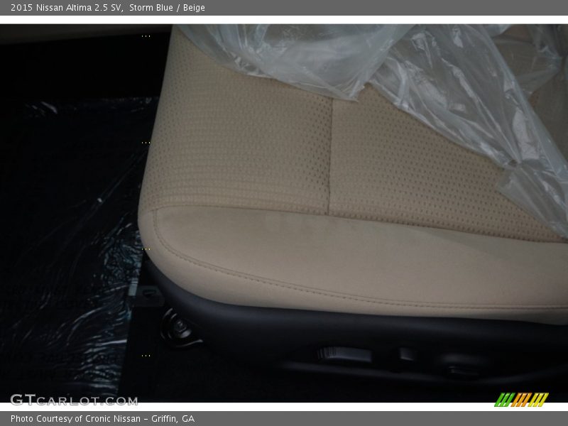 Storm Blue / Beige 2015 Nissan Altima 2.5 SV