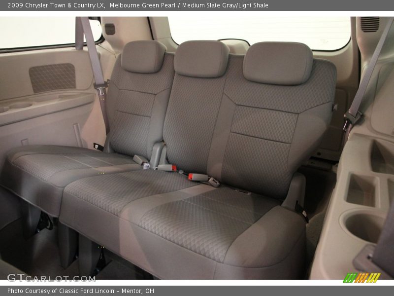 Melbourne Green Pearl / Medium Slate Gray/Light Shale 2009 Chrysler Town & Country LX