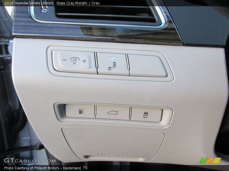 Shale Gray Metallic / Gray 2016 Hyundai Sonata Limited
