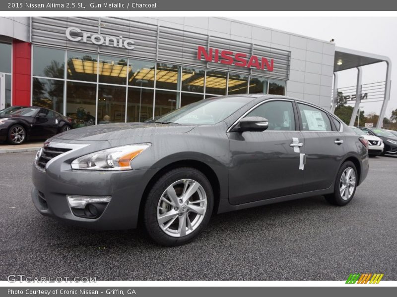 Gun Metallic / Charcoal 2015 Nissan Altima 2.5 SL